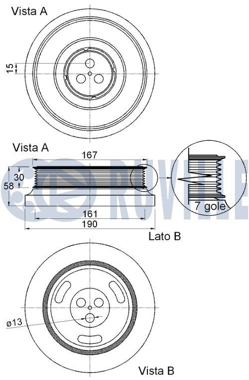 RUVILLE 4082 Wheel bearing kit S083-33-047