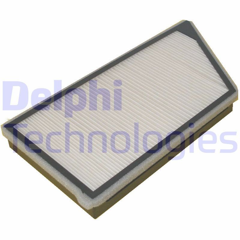 DELPHI Pollen Filter, 330 mm x 158 mm x 29 mm Width: 158mm, Height: 29mm, Length: 330mm Cabin filter TSP0325062 buy