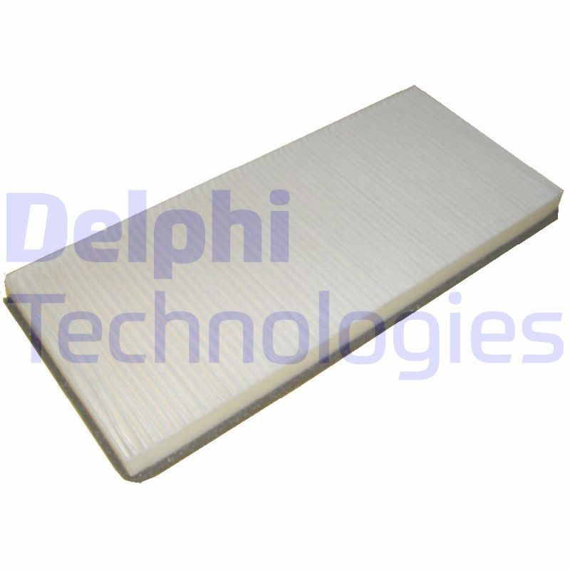 DELPHI Pollen Filter, 365 mm x 159 mm x 28 mm Width: 159mm, Height: 28mm, Length: 365mm Cabin filter TSP0325077 buy