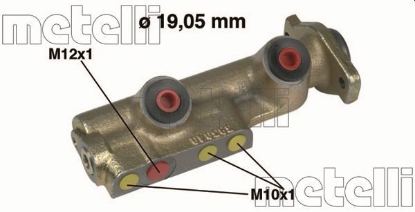 METELLI 05-0080 Brake master cylinder 7700 638 947
