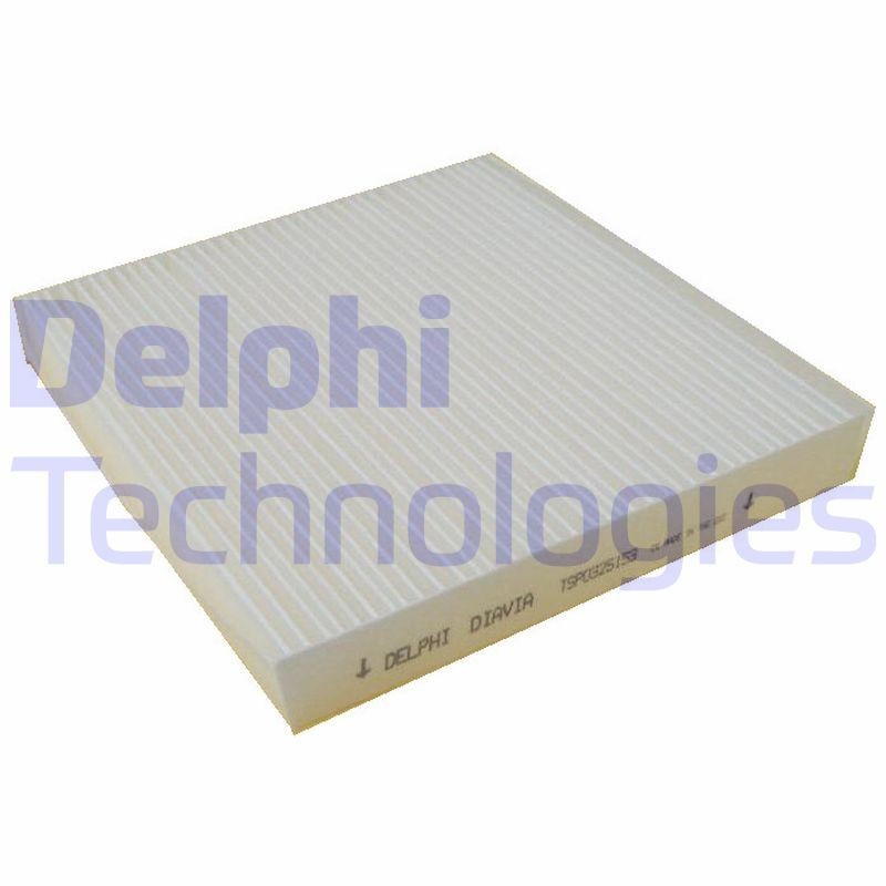 TSP0325153 DELPHI Pollen filter PORSCHE Pollen Filter, 225 mm x 235 mm x 30 mm