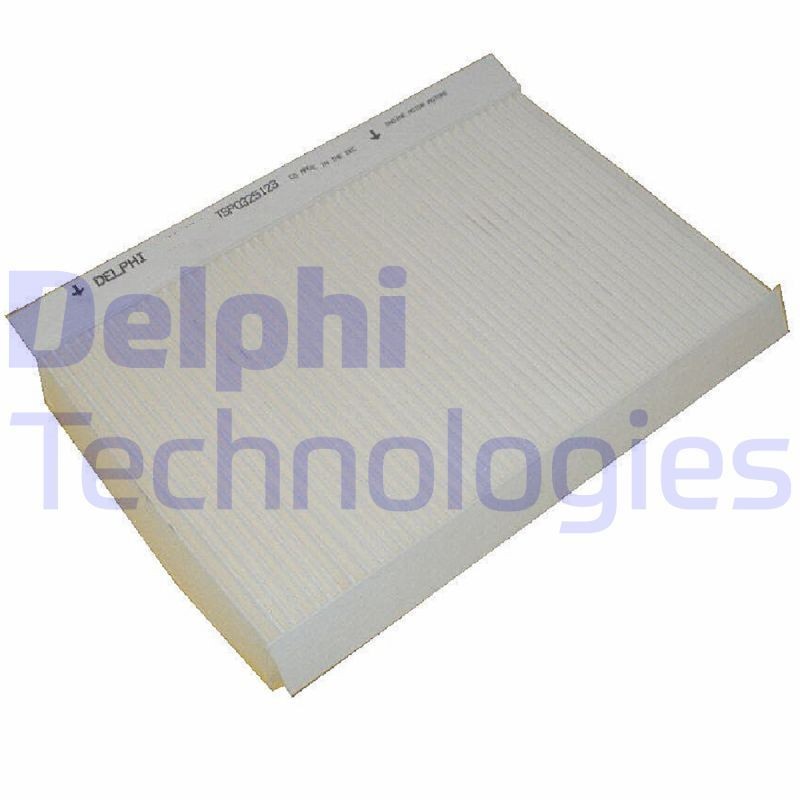 TSP0325123 Air con filter TSP0325123 DELPHI Pollen Filter, 285 mm x 180 mm x 30 mm
