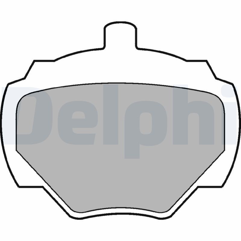 DELPHI LP211 Brake pad set LAND ROVER experience and price