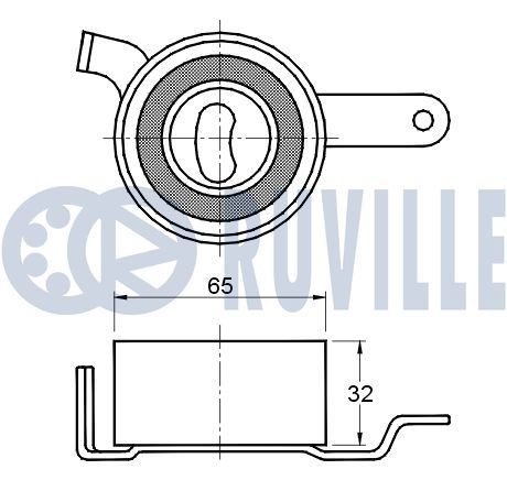 RUVILLE 915414 Rod Assembly 871 419 802