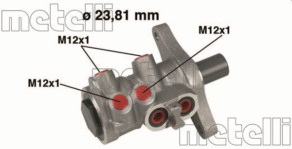 METELLI 05-0313 Brake master cylinder 1100548