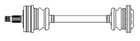 Great value for money - METELLI Drive shaft 17-0376