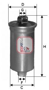 SOFIMA S1699B Fuel filter 113977