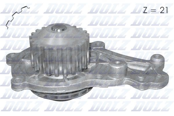 DOLZ C122 Water pump and timing belt kit 16 09 417 380