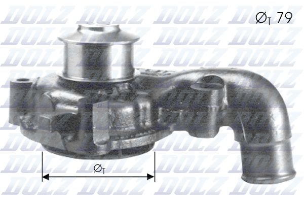 DOLZ F155 Water pump