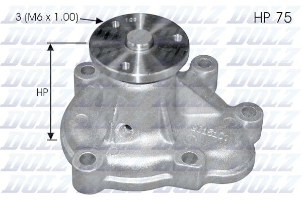 Great value for money - DOLZ Water pump O142