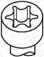 GOETZE 22-26067B Zylinderkopfschraubensatz für MERCEDES-BENZ UNIMOG LKW in Original Qualität