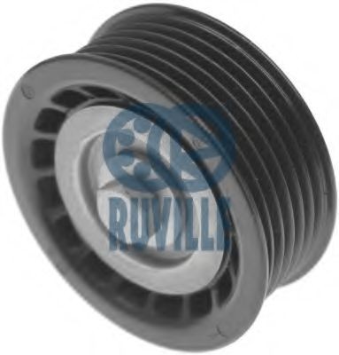 Great value for money - RUVILLE Deflection / Guide Pulley, v-ribbed belt 55291