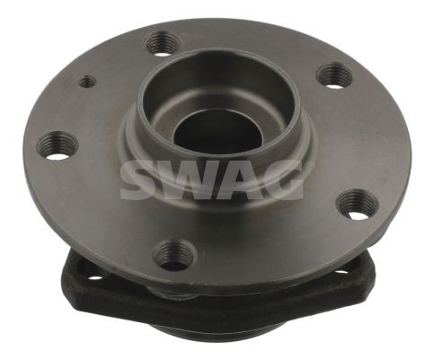32 92 6378 SWAG Wheel bearings VW Front Axle Left, Front Axle Right, Wheel Bearing integrated into wheel hub, with integrated magnetic sensor ring, with wheel hub, with ABS sensor ring, 136 mm, Angular Ball Bearing