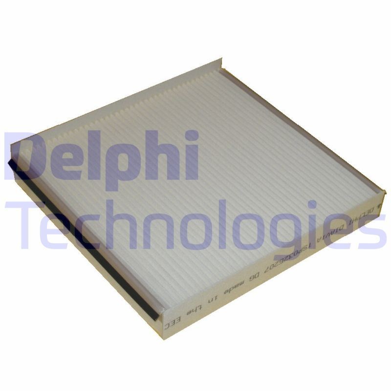 DELPHI Pollen Filter, 211 mm x 200 mm x 30 mm Width: 200mm, Height: 30mm, Length: 211mm Cabin filter TSP0325207 buy
