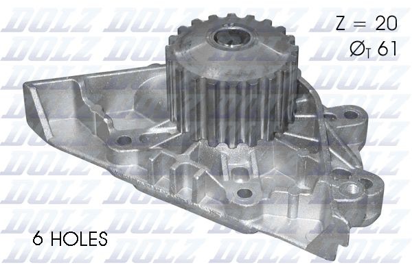 DOLZ C124 Water pump 1201-E7
