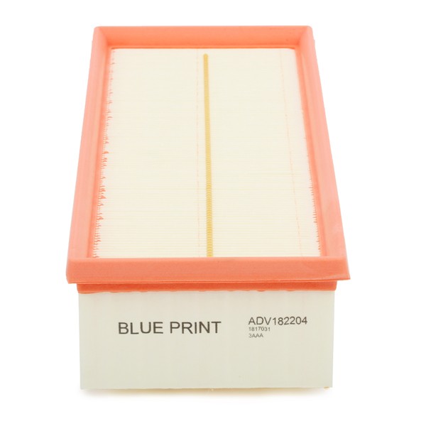 BLUE PRINT ADV182204 Engine filter 70mm, 136mm, 345mm, Filter Insert, without pre-filter