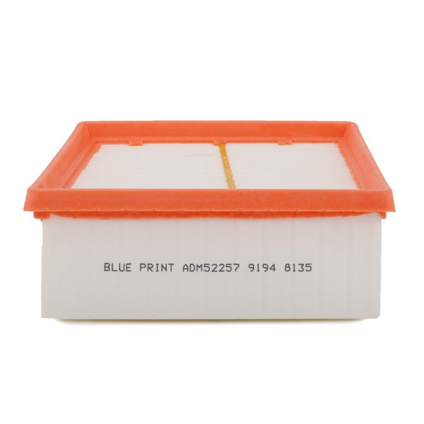 BLUE PRINT ADM52257 Engine filter 70mm, 162mm, 197mm, Filter Insert