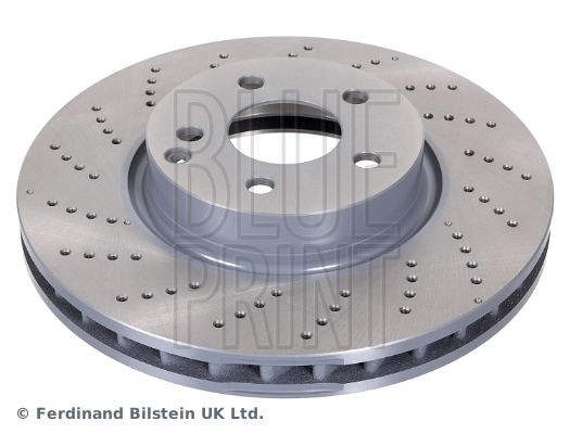 BLUE PRINT ADU174303 Brake disc Front Axle, 322x32mm, 5x112, perforated/vented, Coated