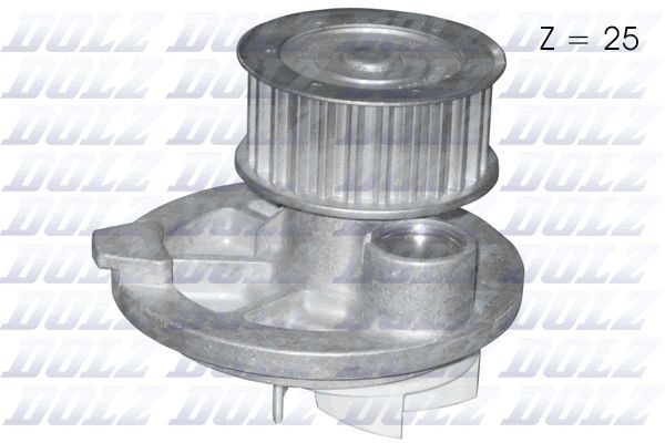 DOLZ O139 Water pump with belt pulley, for vehicles with extra cooling