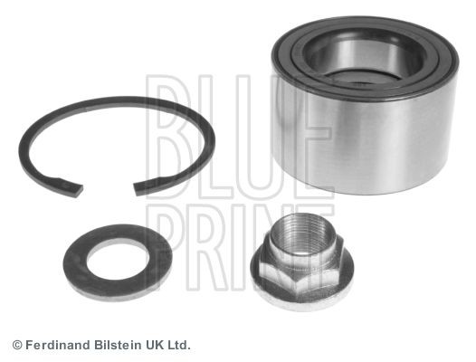 ADZ98207 BLUE PRINT Wheel hub assembly OPEL Front Axle Left, Front Axle Right, with axle nut, with retaining ring, 84 mm, Tapered Roller Bearing