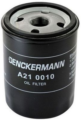 A210010 Oil filter A210010 DENCKERMANN M20X1.5, Spin-on Filter
