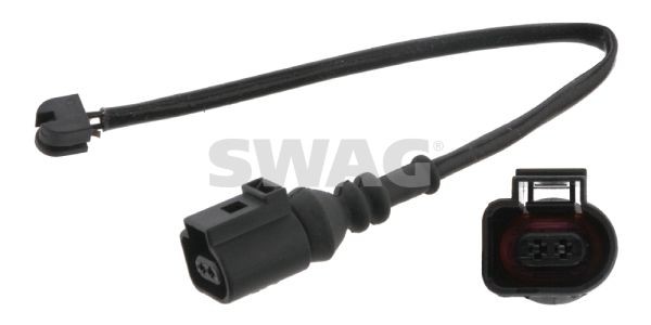SWAG 30 93 1011 Brake pad wear sensor Front Axle Left, Front Axle Right