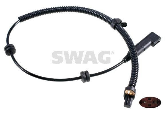 SWAG 50 93 2565 ABS sensor Rear Axle Left, Rear Axle Right, 650mm