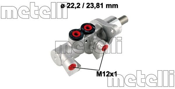 BMW Z4 Brake master cylinder METELLI 05-0769 cheap