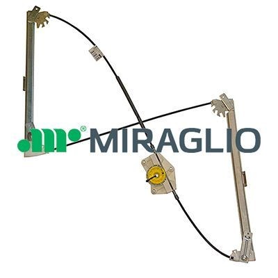 MIRAGLIO 30/998 Window regulator Left Front, Operating Mode: Electronic, without electric motor, with comfort function