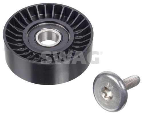 SWAG 62 91 9357 Deflection / Guide Pulley, v-ribbed belt FIAT experience and price