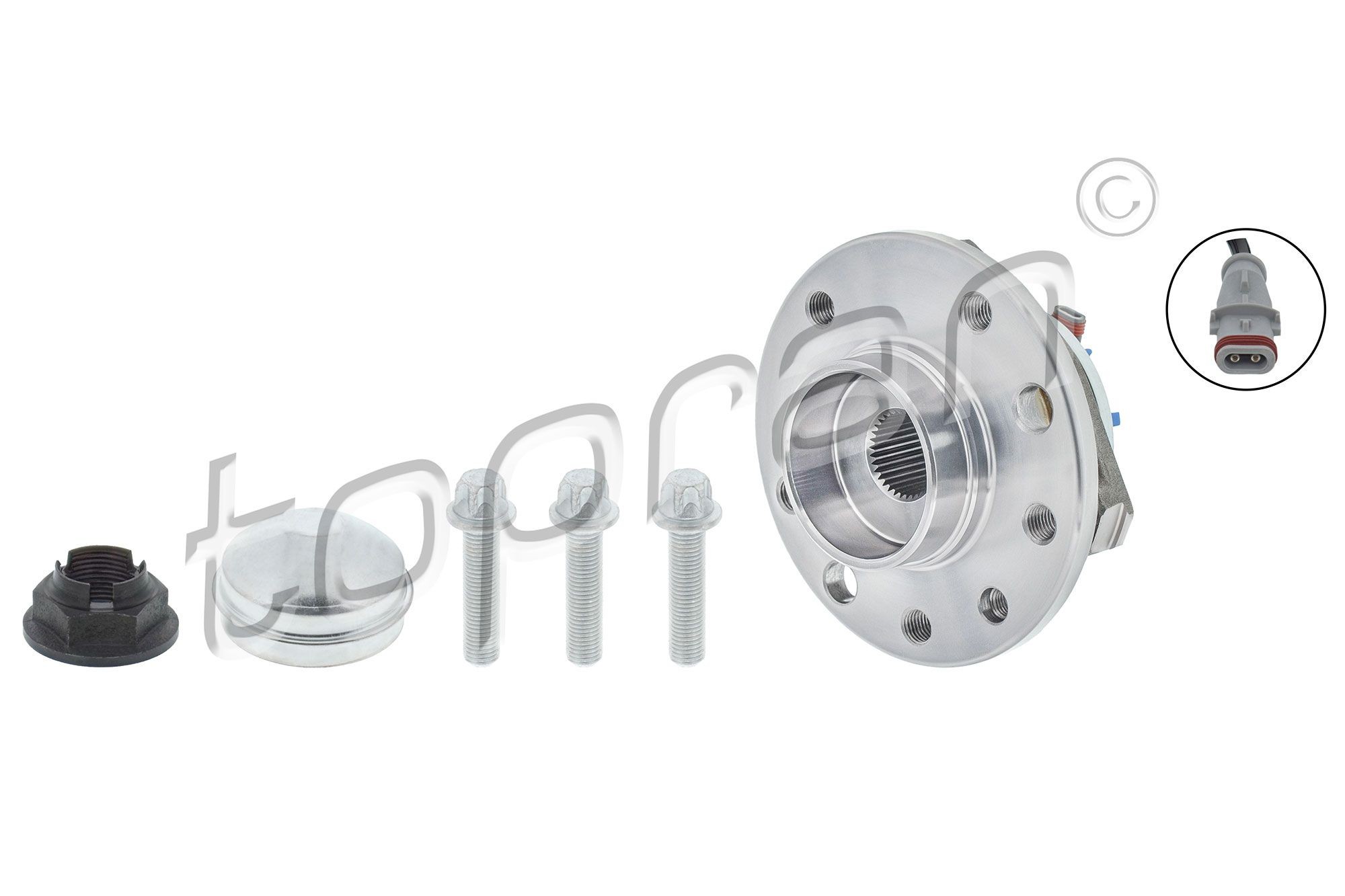 Opel ZAFIRA Tyre bearing 7738958 TOPRAN 207 390 online buy