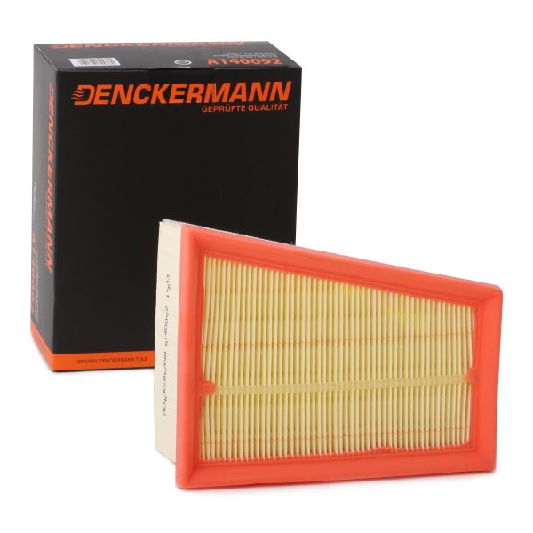 A140092 DENCKERMANN Air filters DACIA 80mm, 137mm, 176mm, Air Recirculation Filter