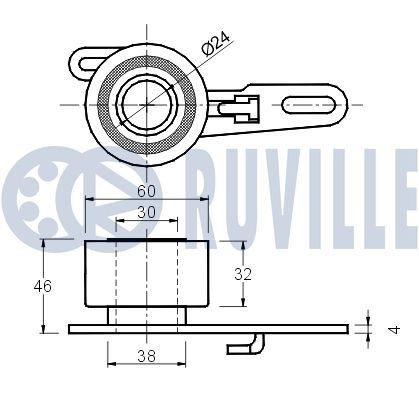 RUVILLE 265903 Tappet Hydraulic