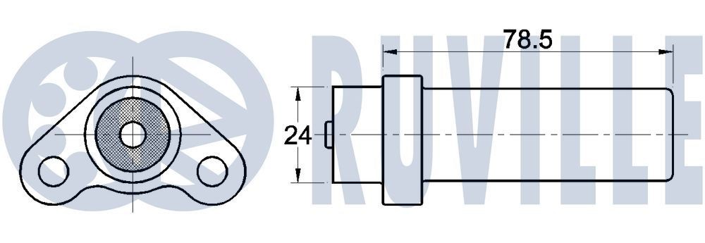 RUVILLE 66851 Wasserpumpe für RENAULT TRUCKS Maxity LKW in Original Qualität