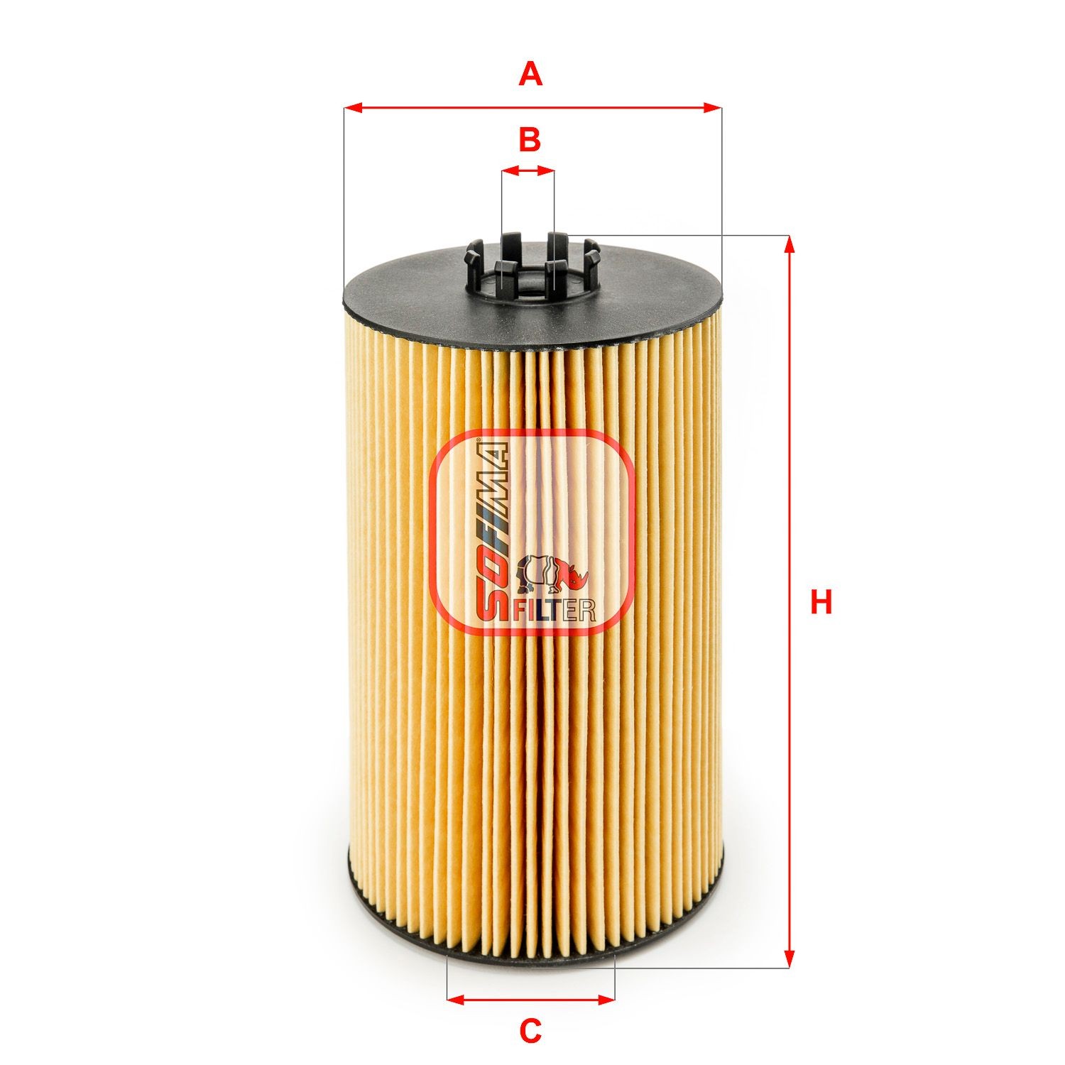 SOFIMA S5046PE Oil filter 51.05504.0122