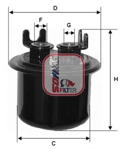 SOFIMA S1539B Fuel filter 16010-SH3-932