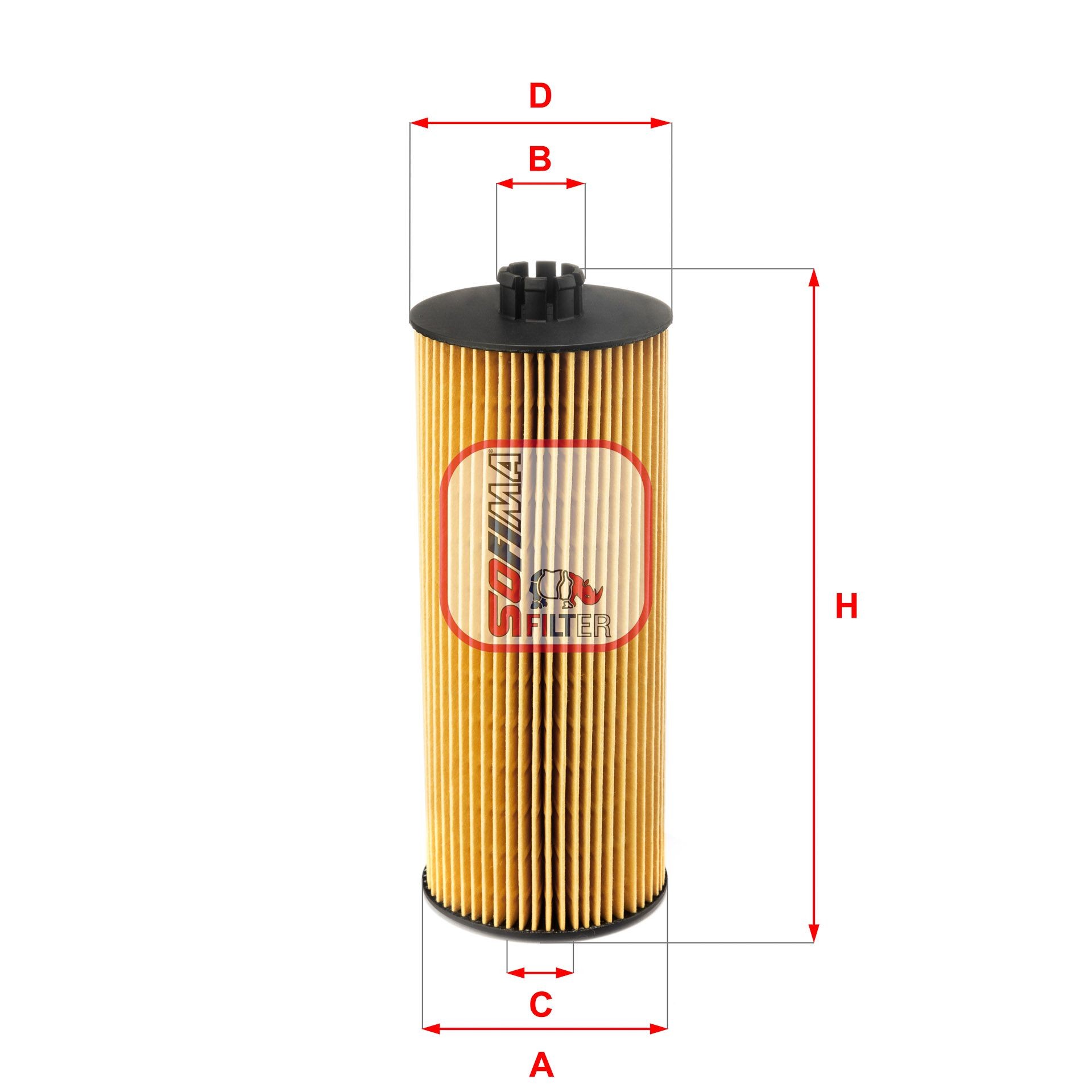 SOFIMA S5005PE Oil filter 420 8015