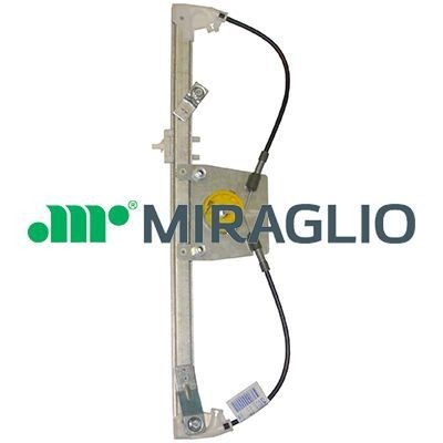 MIRAGLIO 30/1227 Window regulator Left, Operating Mode: Electronic, without electric motor, with comfort function