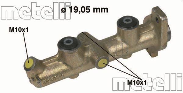 METELLI D1: 19,05 mm, Cast Iron Master cylinder 05-0036 buy
