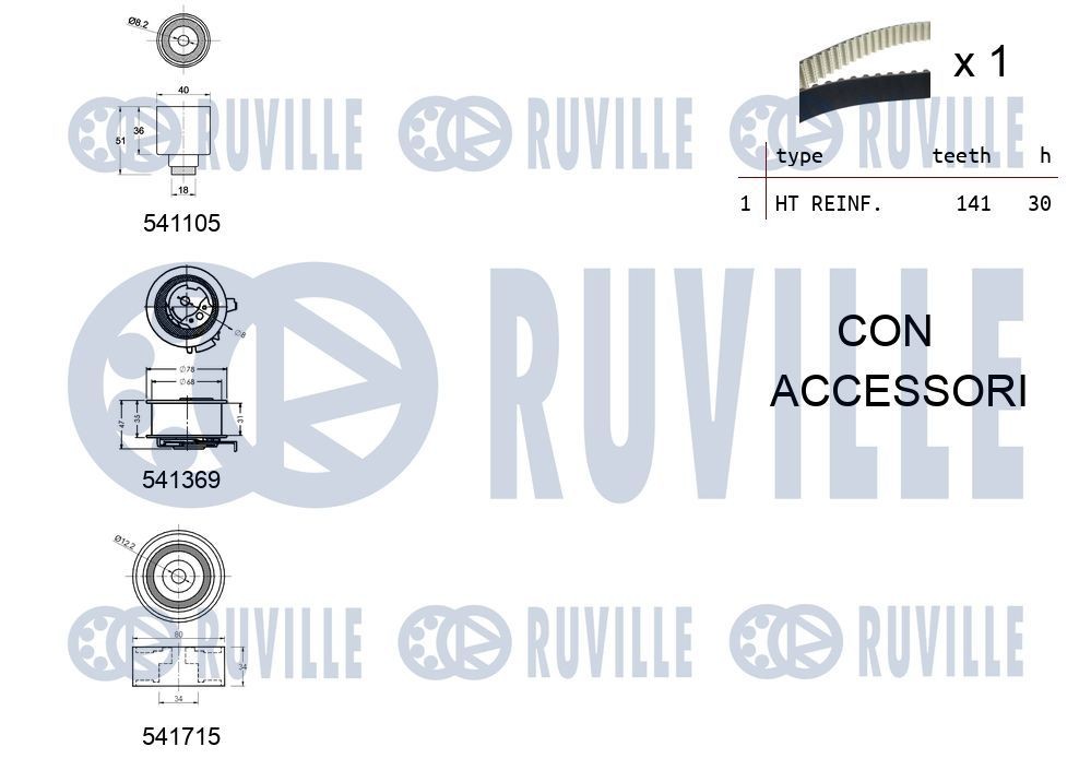 Great value for money - RUVILLE Water pump 65240
