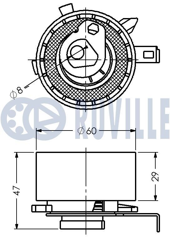 RUVILLE 5139 Wheel bearing kit A22 098 00 116