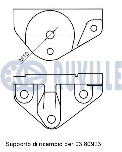 RUVILLE 5576570 Timing belt kit 06A198119A