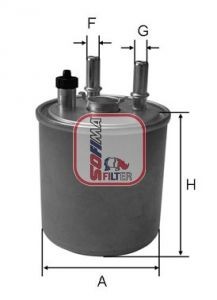 SOFIMA S 4073 NR Fuel filter Filter Insert, 10mm, 10mm