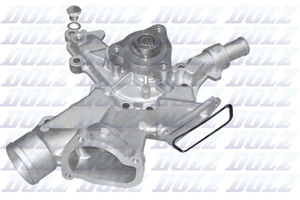 DOLZ O260 Water Pump + V-Ribbed Belt Kit 93182026