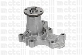 METELLI 24-1009 Water pump with seal, Mechanical, Metal, for v-ribbed belt use