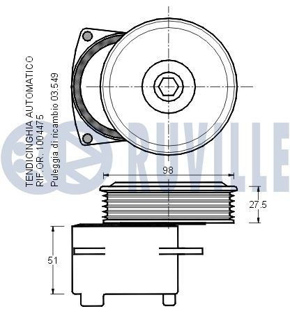RUVILLE Inner Diameter: 45,0mm Wheel hub bearing 5047 buy