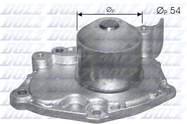 DOLZ R219 Water pump with belt pulley