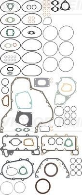 REINZ 08-38384-01 Crankcase gasket set with crankshaft seal, with cylinder sleeve ring, without oil sump gasket