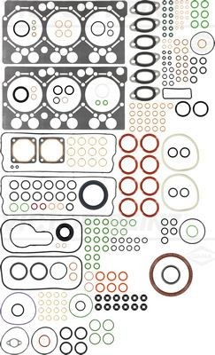 REINZ 01-31095-02 Full Gasket Set, engine with crankshaft seal, with valve stem seals, without oil sump gasket, without cylinder sleeve ring