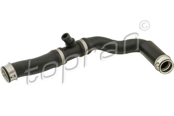 Radiator hose TOPRAN Radiator, Upper Right, Rubber with fabric lining, with quick couplers - 408 079